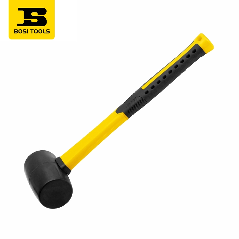 Fiberglass Handle Rubber Hammer