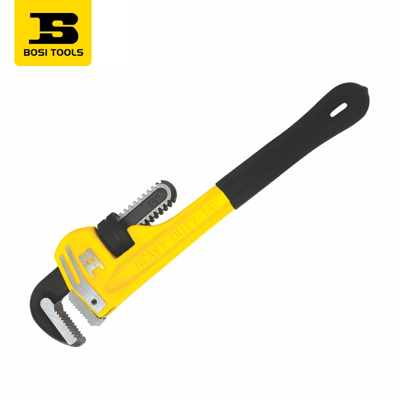 Láimhsíonn Plaisteach-brataithe Wrenches Píopaí Tromshaothair